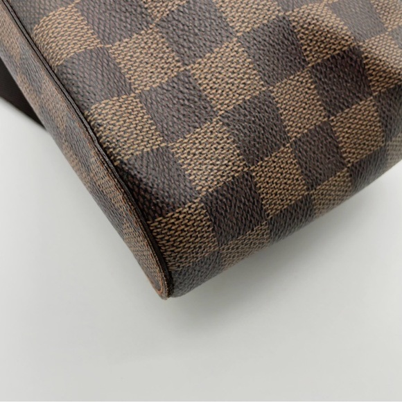 Louis Vuitton Damier Ebene Geronimos BELT / CROSSBODY BAG/EUC - Picture 14 of 17